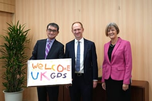 GDS delegation in Japan, as cooperation deal signed